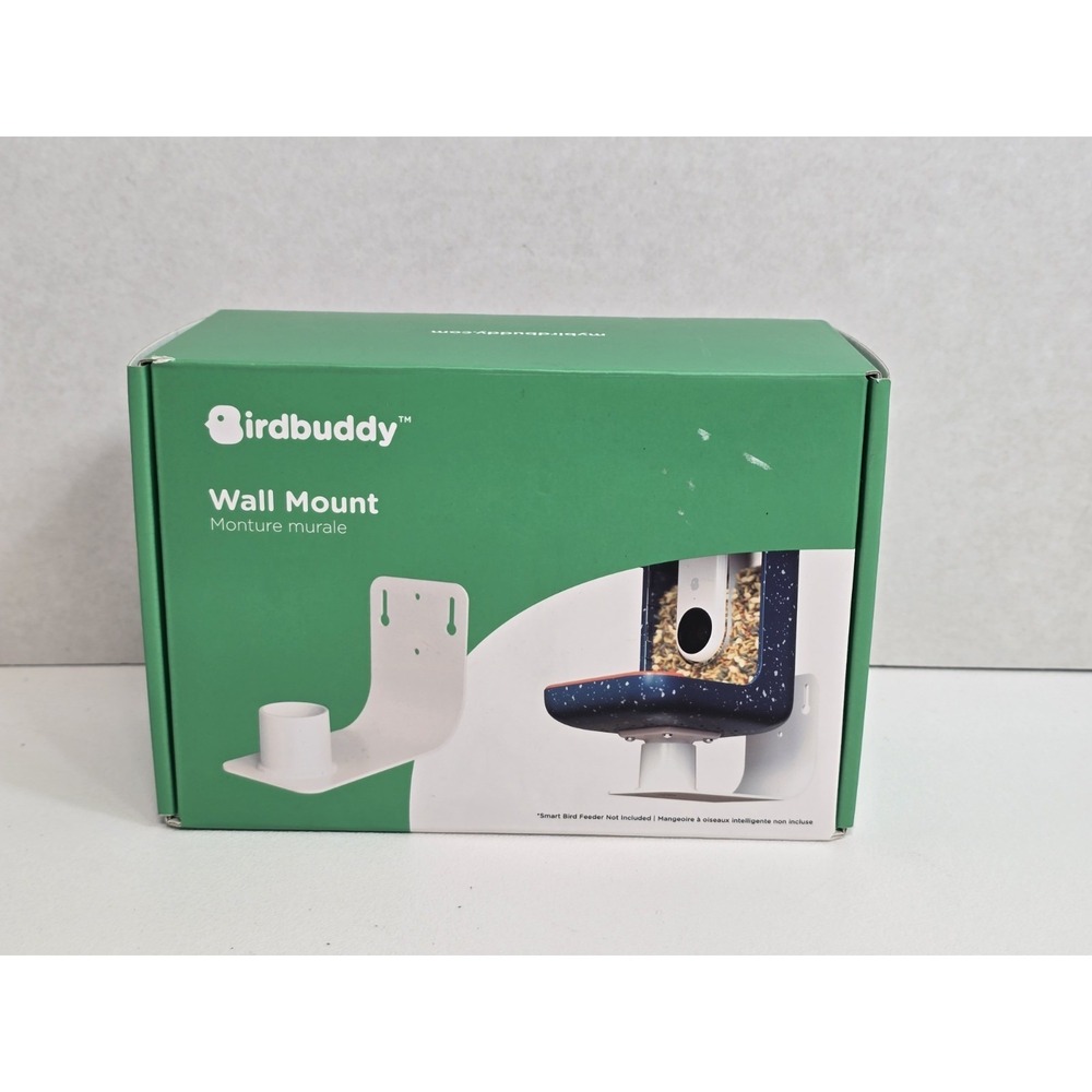Birdbuddy Smart‎ Feeder Wall Mount White, Mount Only – NEW IN BOX